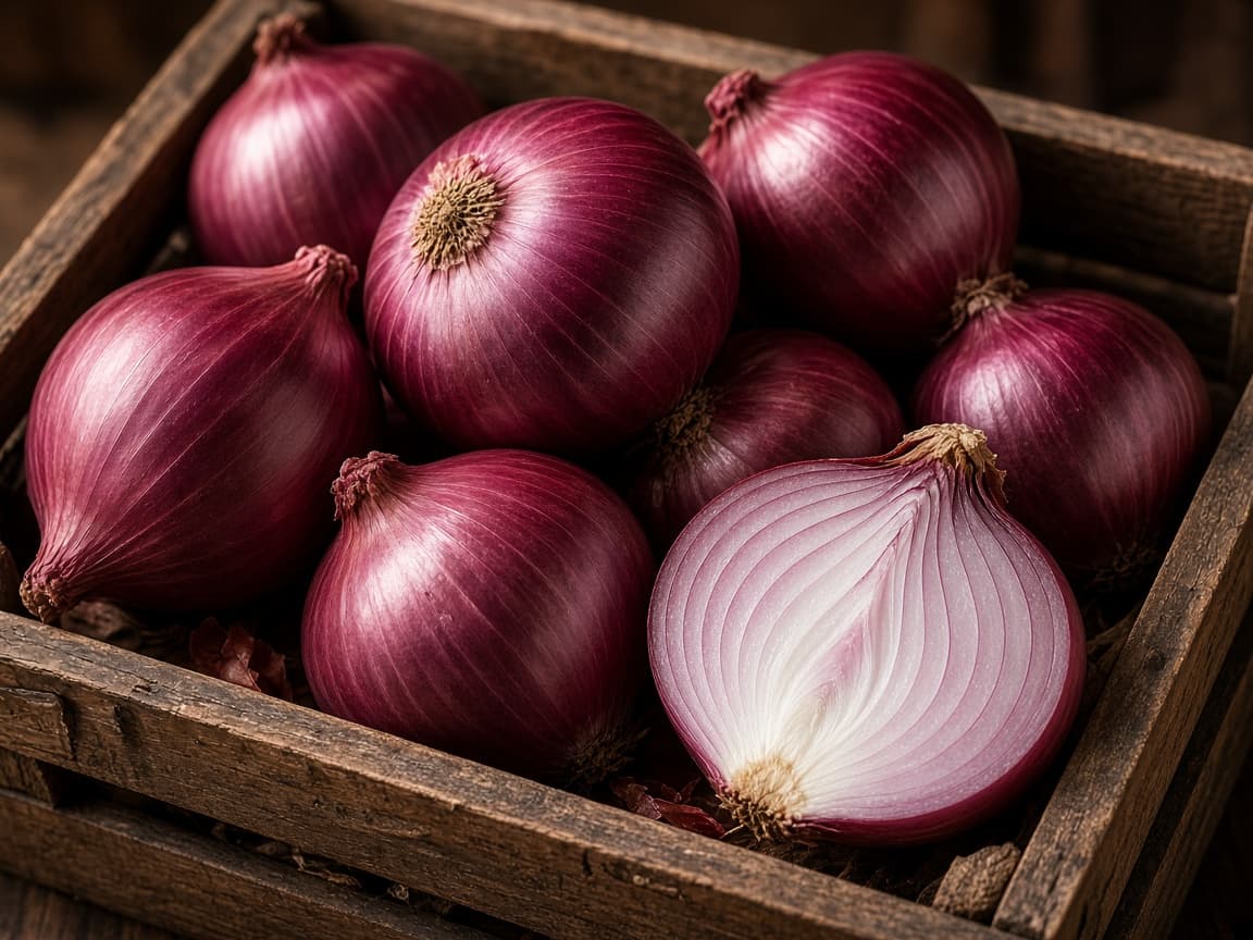 Graded Indian export onions
